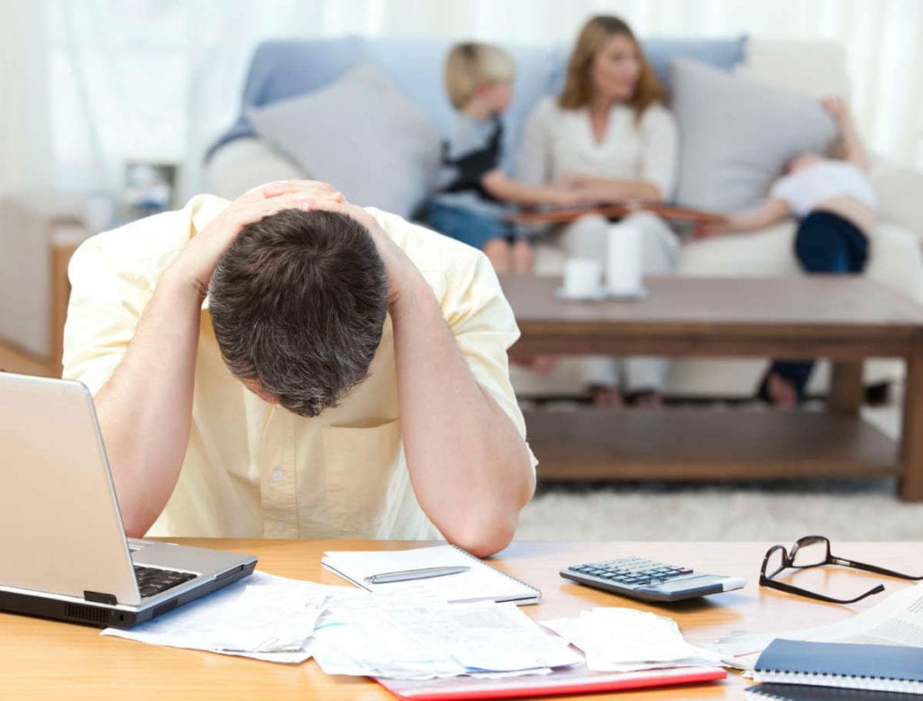 Stressed employee due to workers compensation claim
