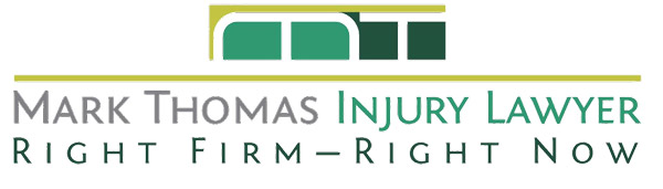 mark thomas injury law logo
