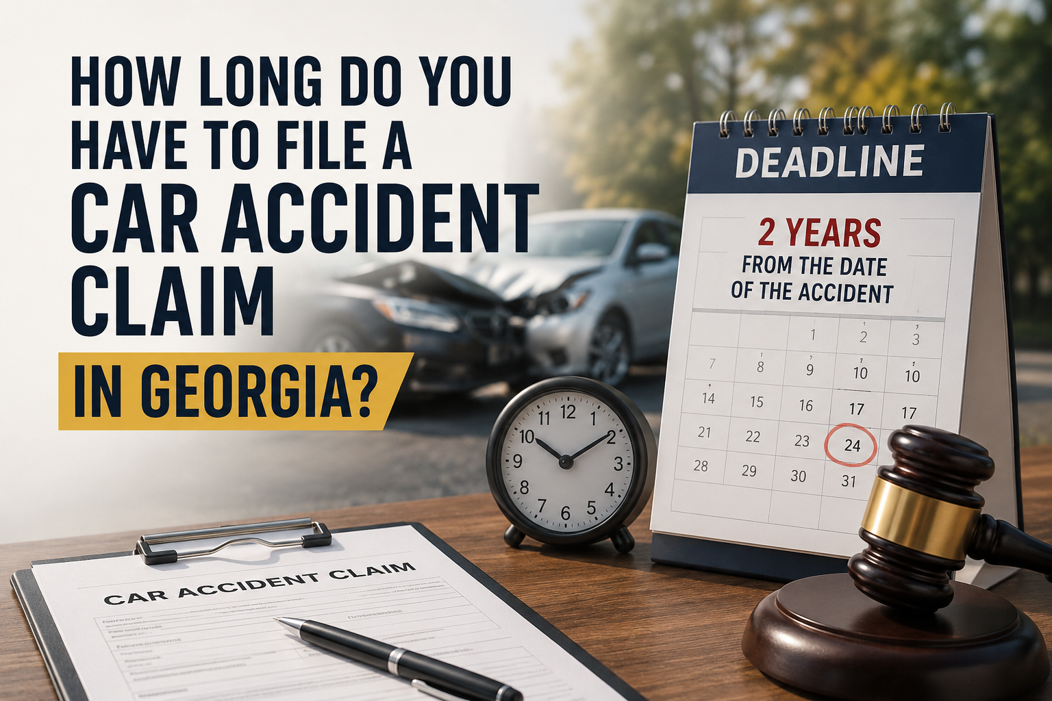 How Long Do You Have to File a Car Accident Claim in Georgia